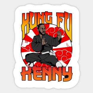 Kung Fu Kenny Sticker